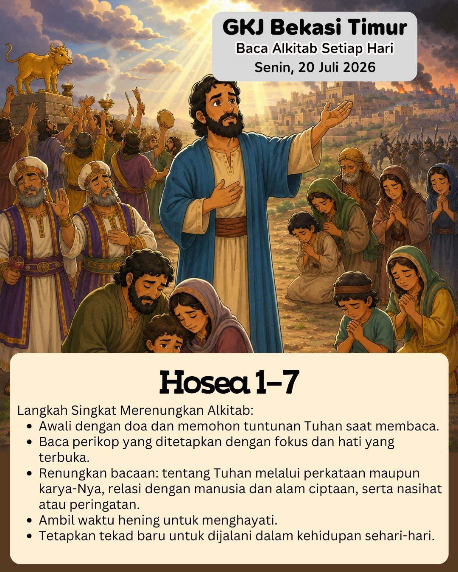 Ilustrasi Hosea 1–7