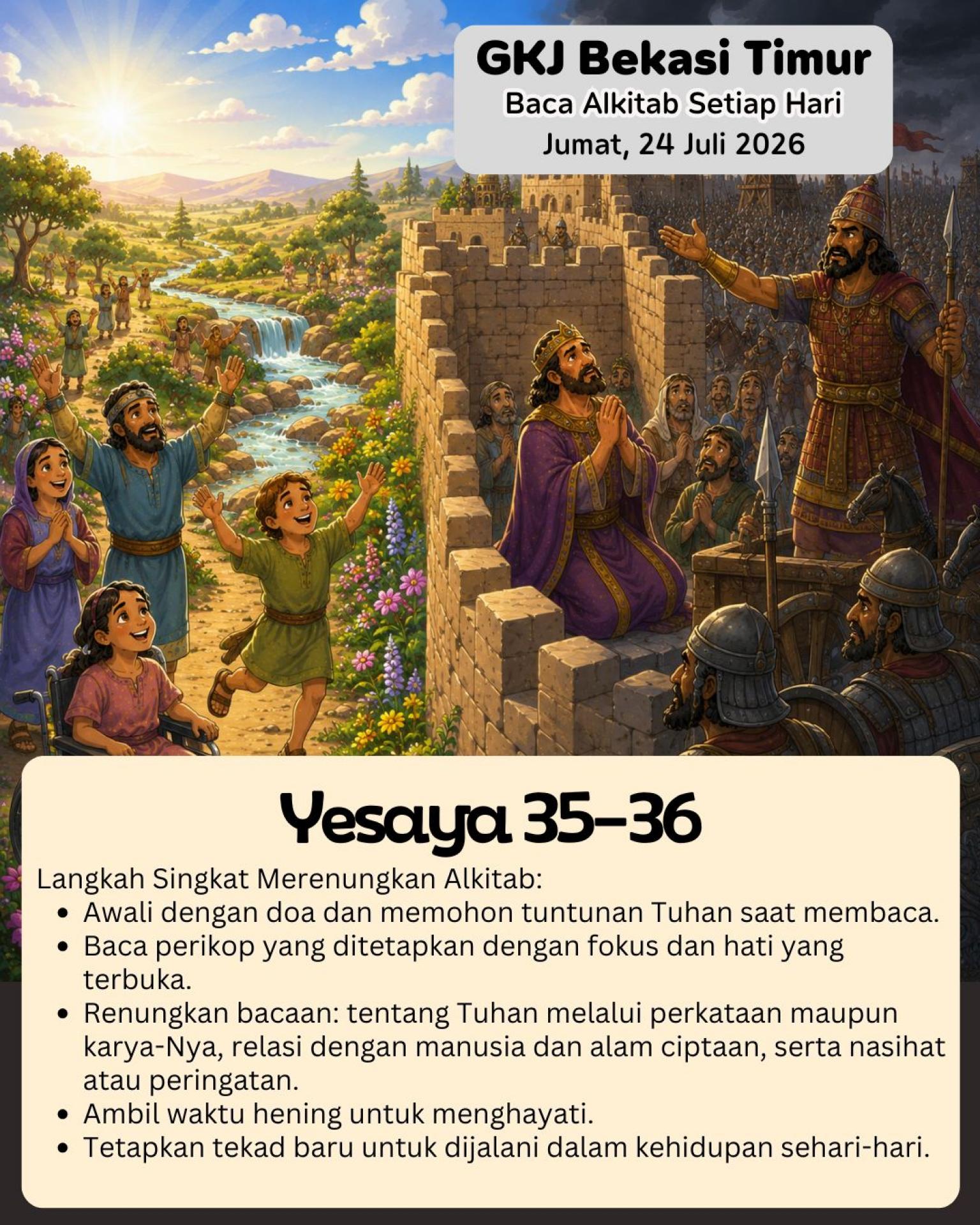 Ilustrasi Yesaya 35–36